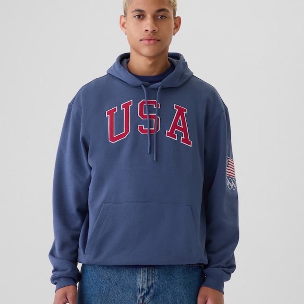 Gap Sweatsuit Team Usa Olympics Hoodie Joggers Washed Navy